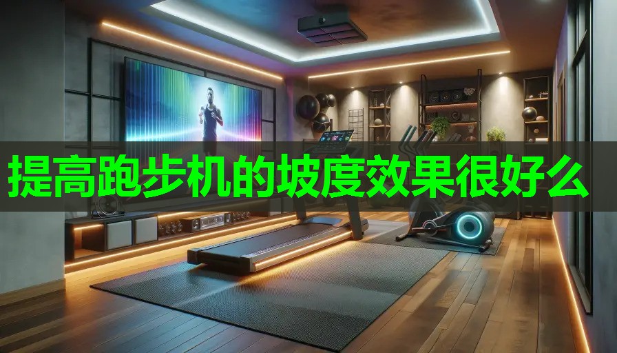 提高跑步机的坡度效果很好么