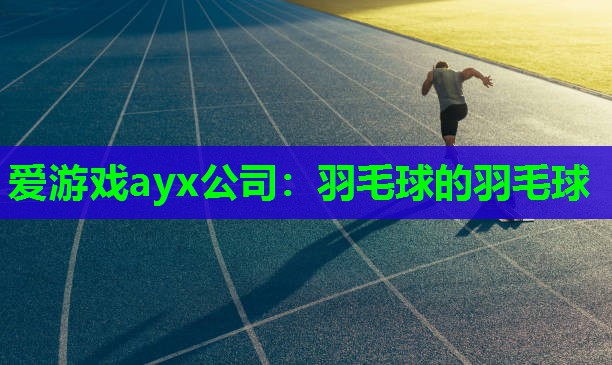爱游戏ayx公司：羽毛球的羽毛球
