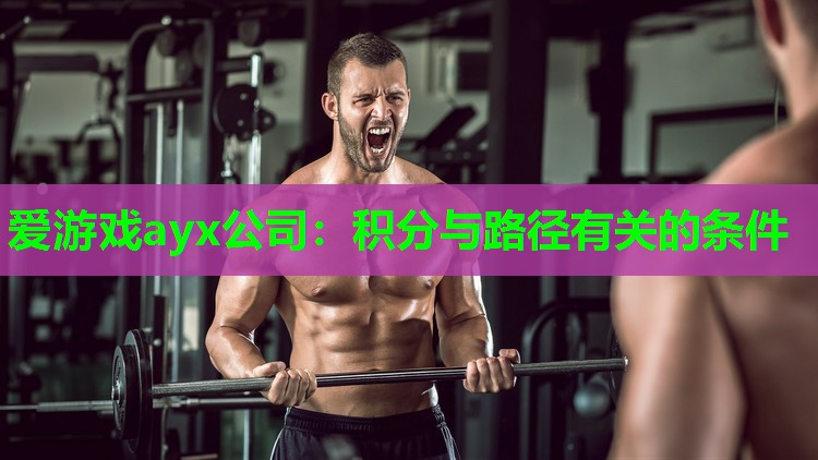 爱游戏ayx公司：积分与路径有关的条件